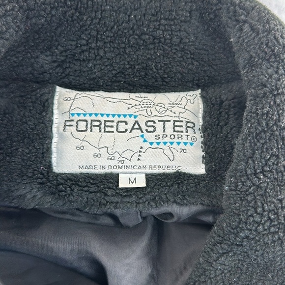 Vintage Forecaster Sport Southwestern Fleece/Sherpa Button Down Coat, M - Picture 8 of 9